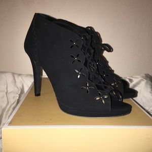 Michael Kors Black Thalia Bootie